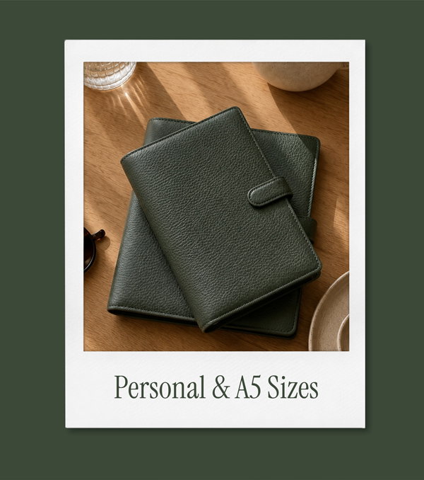Personal & A5 Sizes.