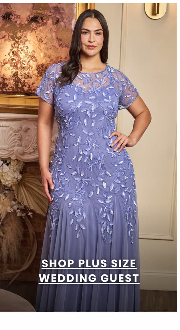 SHOP PLUS SIZE WEDDING GUEST