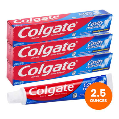Colgate Cavity Protection Toothpastes, 2.5 oz
