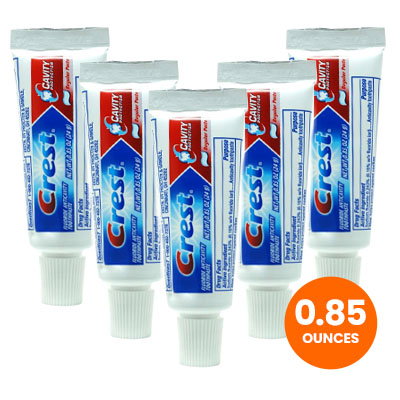 Crest Fluoride Toothpaste - 0.85 oz, Travel Size