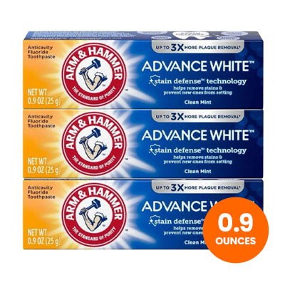Arm & Hammer Advanced White Toothpaste - 0.9 oz