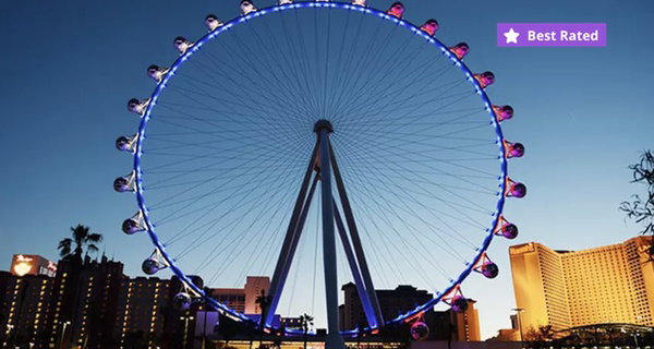 High Roller Observation Wheel Ticket Deals at the LINQ (55% Off)