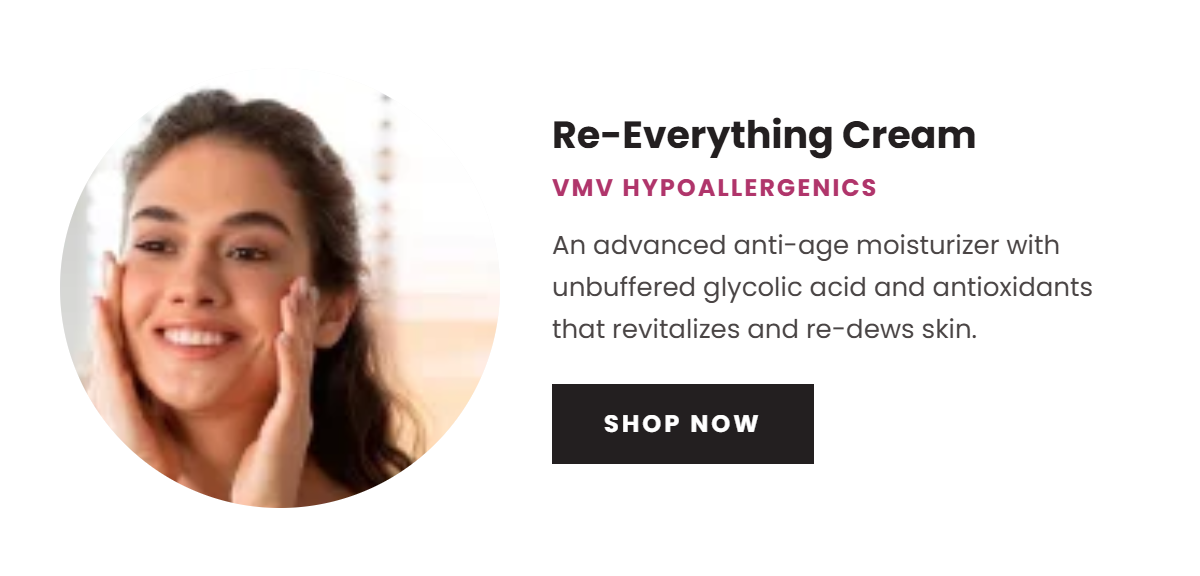 VMV Hypoallergenics Re-Everything Cream: Advanced Anti-Age Moisturizer 50ml