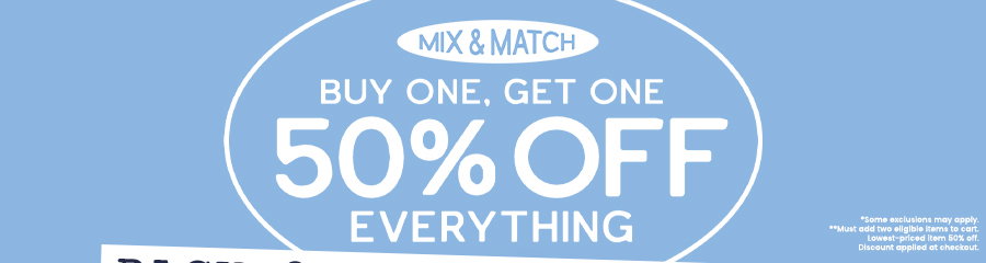 BOGO 50% 