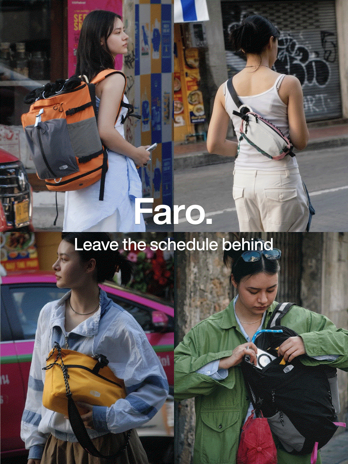 FARO. Leave the schedule behind.