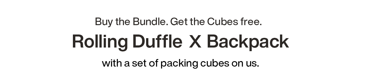 Buy the Bundle. Get the Cubes free.