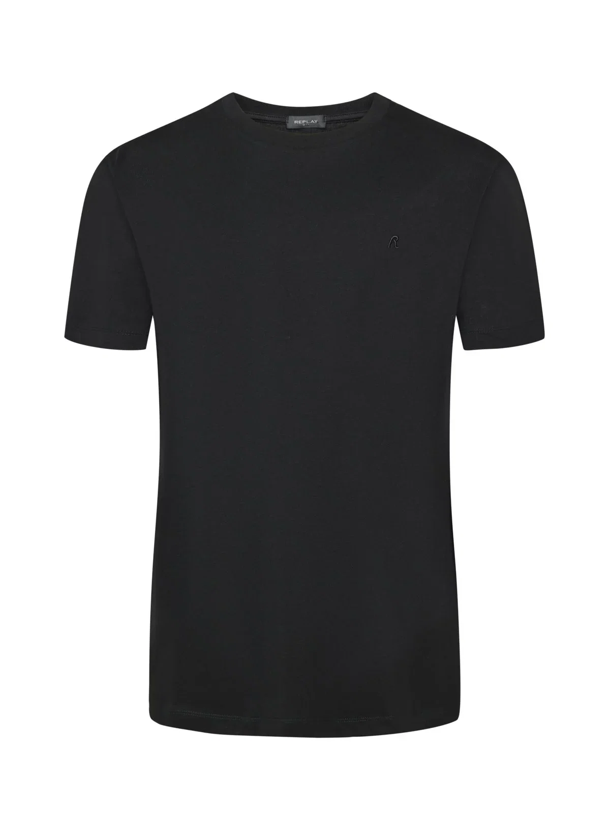 Light plain T-shirt with O-neck