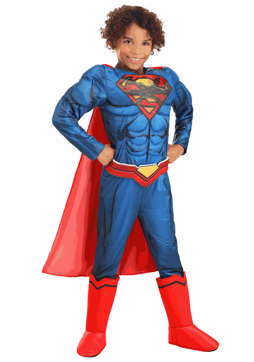 DC Comics Deluxe Superman Kid's Costume