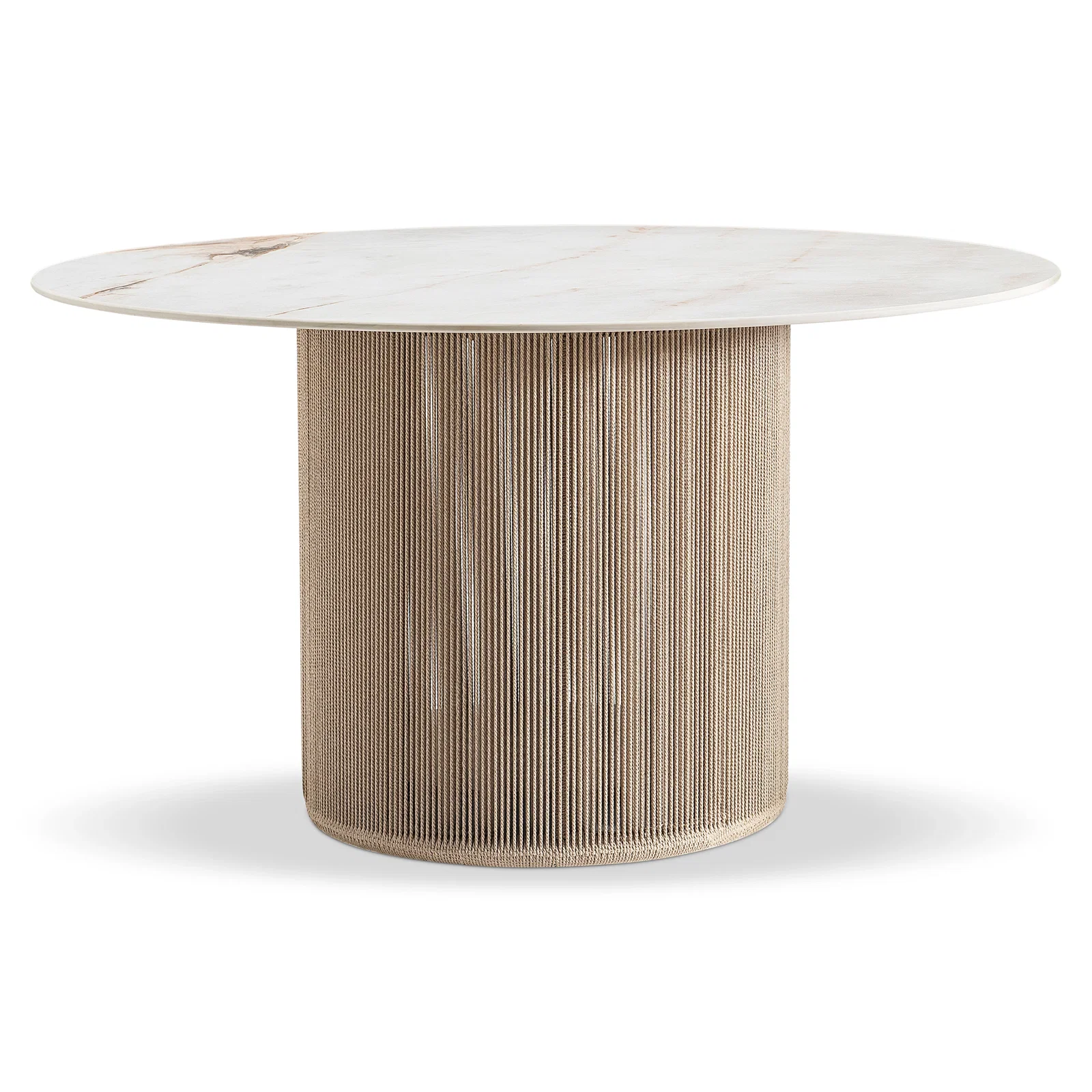 Image of Bernhardt Exteriors Trellis Outdoor Dining Table