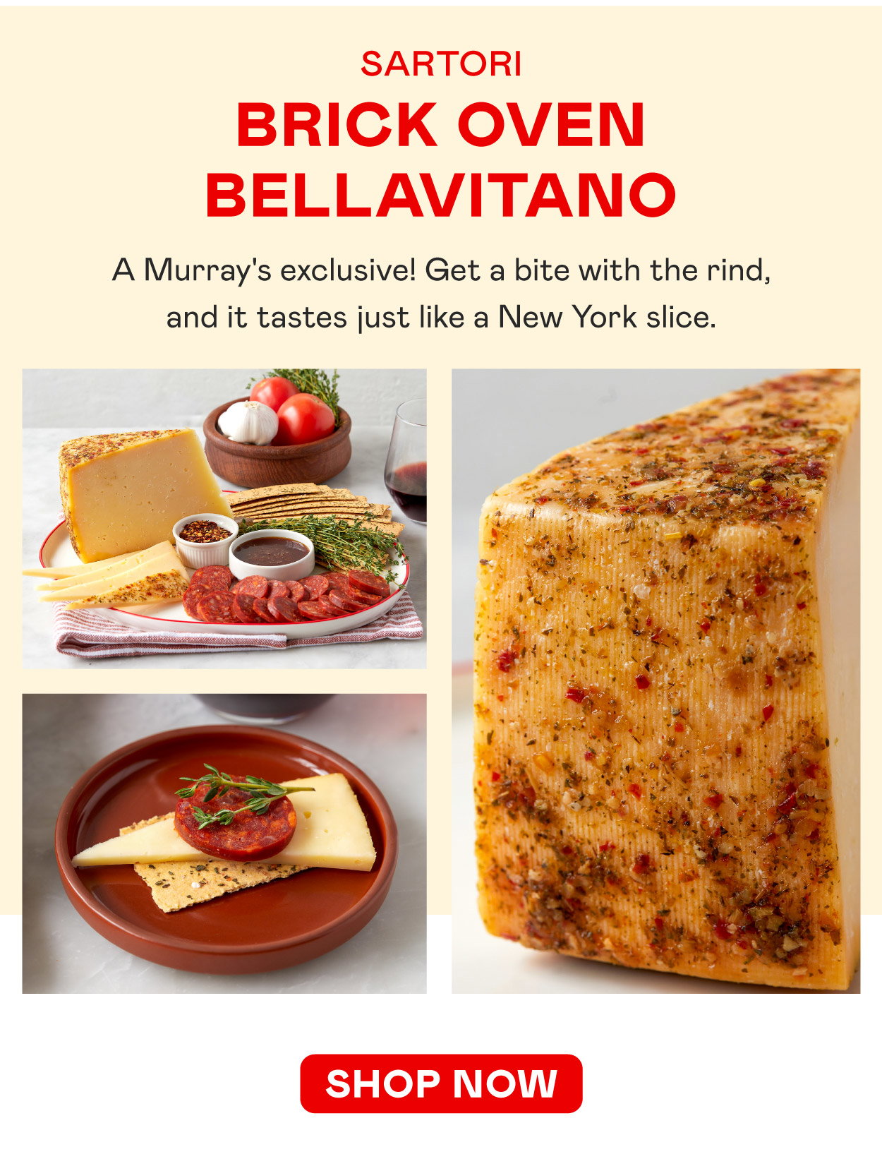 Sartori Brick Oven BellaVitano​
