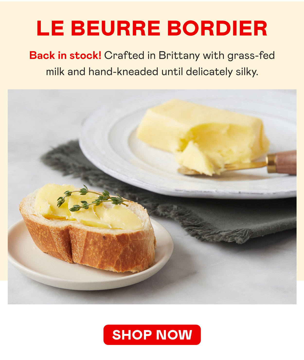 Le Beurre Bordier​