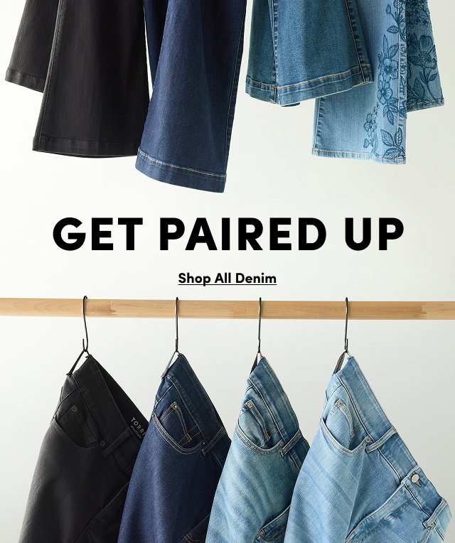 Get Paired Up | Shop All Denim >