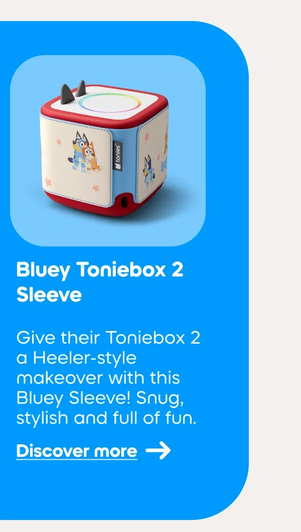 Bluey Toniebox Sleeve