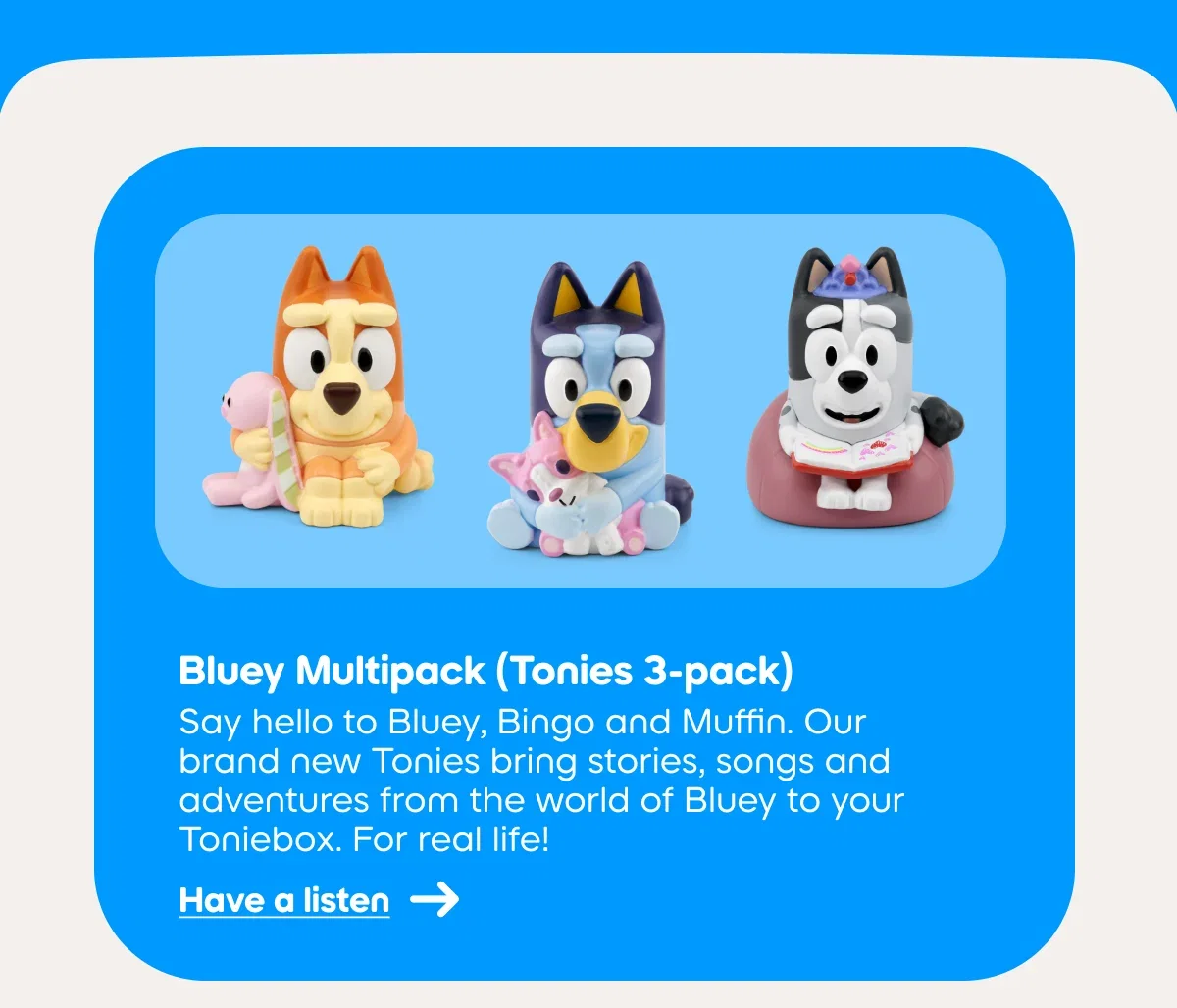 Bluey Multipack (Tonies 3-pack)