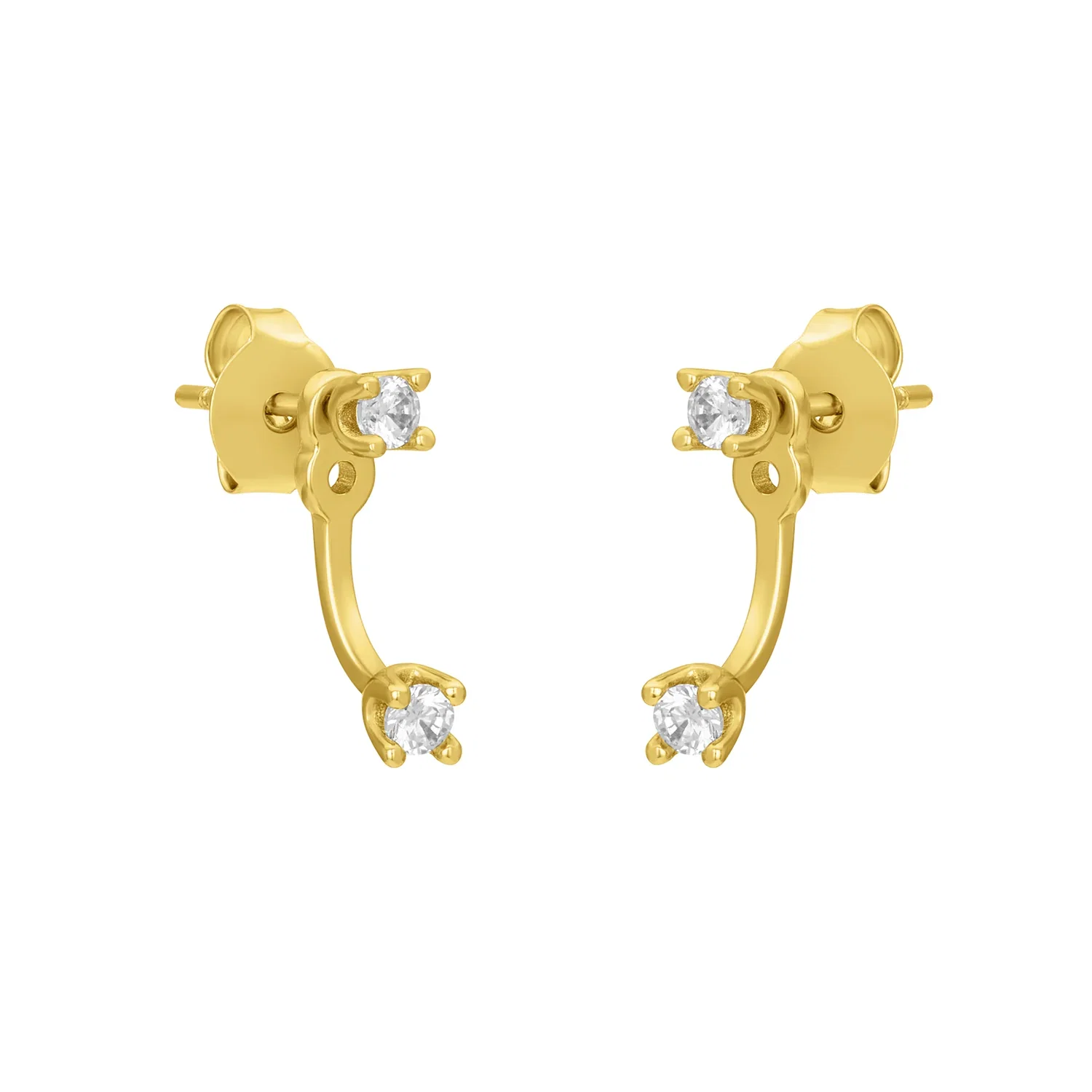 Image of BRODIE STUDS GOLD
