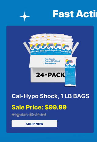 Cal-Hypo Shock 24-Pack 1 LB Bags $99.99