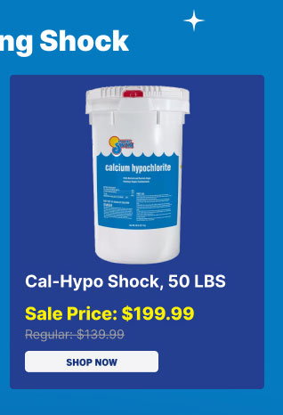 Cal-Hypo Shock 50 LBS $199.99