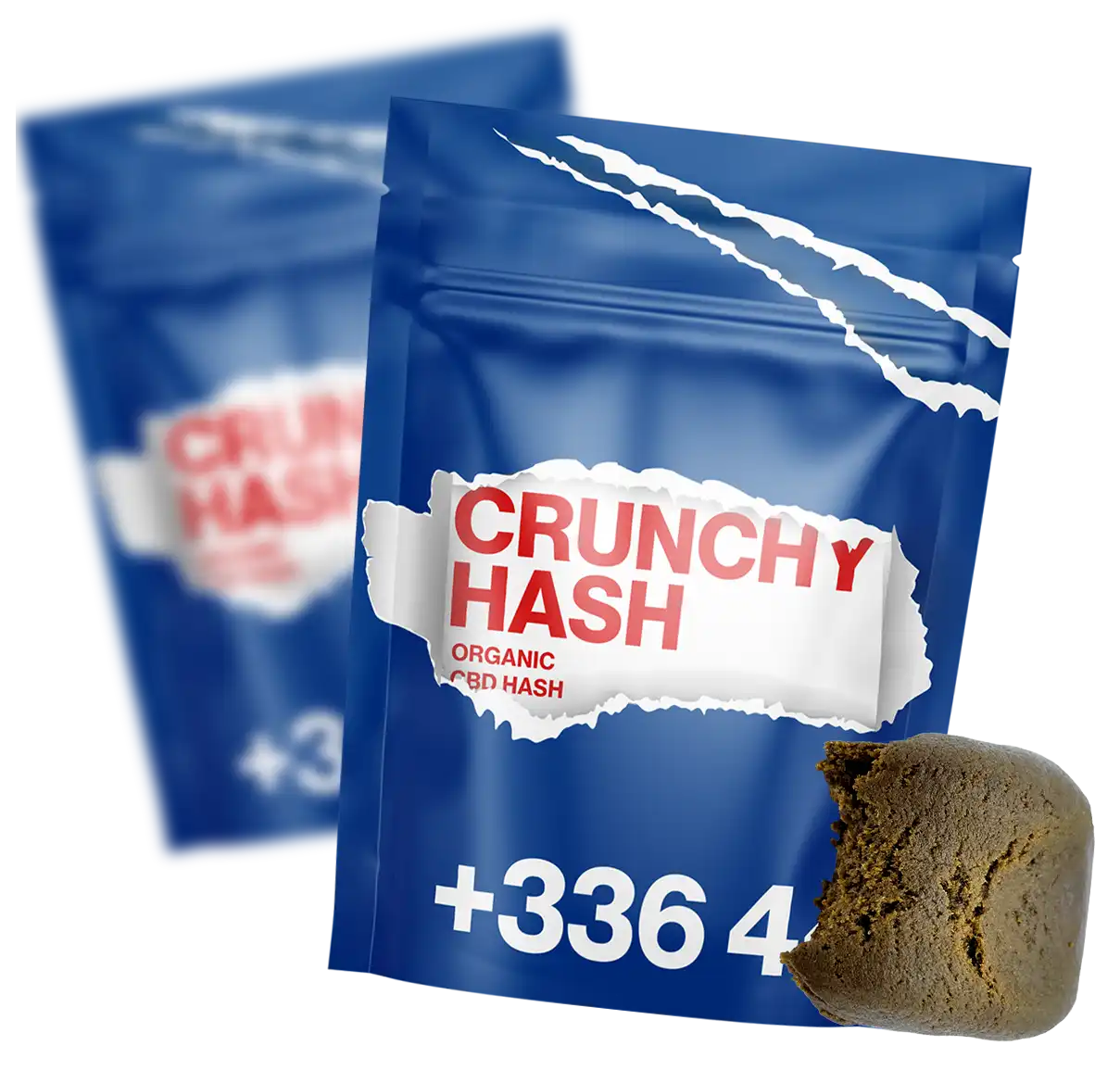 Image of Crunchy Hash - Résine CBD