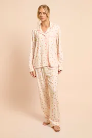 Pumpkins Long Sleeve Jersey Pyjama Set