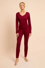 Pointelle Long Sleeve Pyjama Set