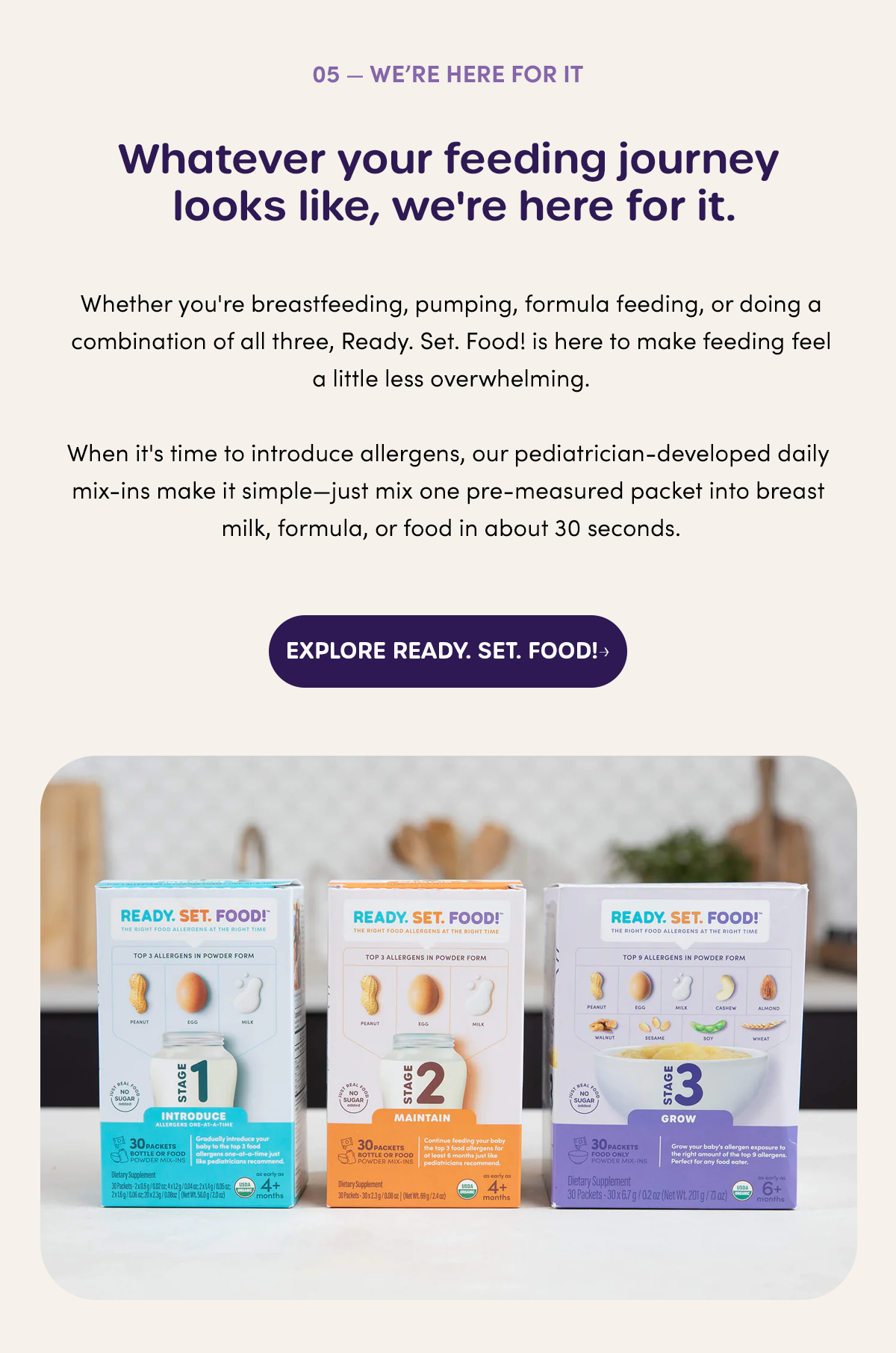 Explore Ready Set Food