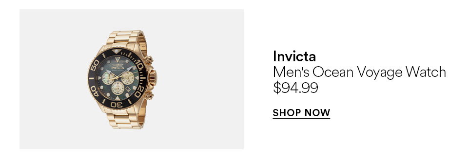 Invicta - Men's ocean voyage watch - $94.99 - SHOP NOW >