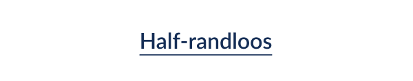 Half-randloos