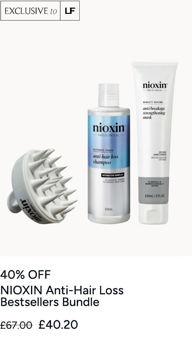 EXCLUSIVE NIOXIN Anti-Hair Loss Bestsellers Bundle