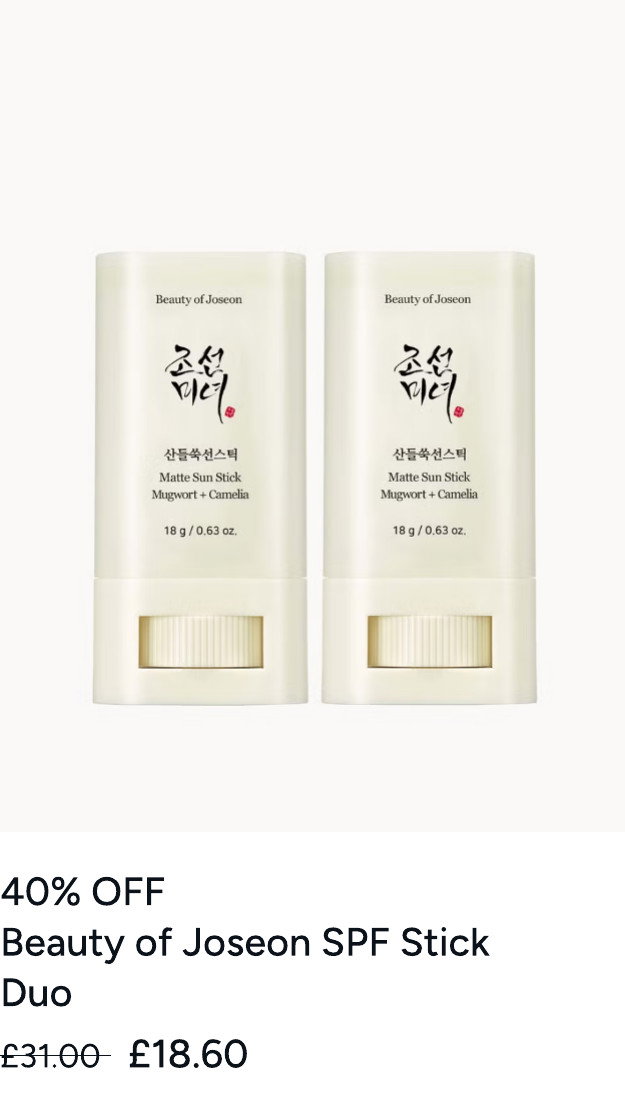Beauty Of Joseon SPF Stick Duo