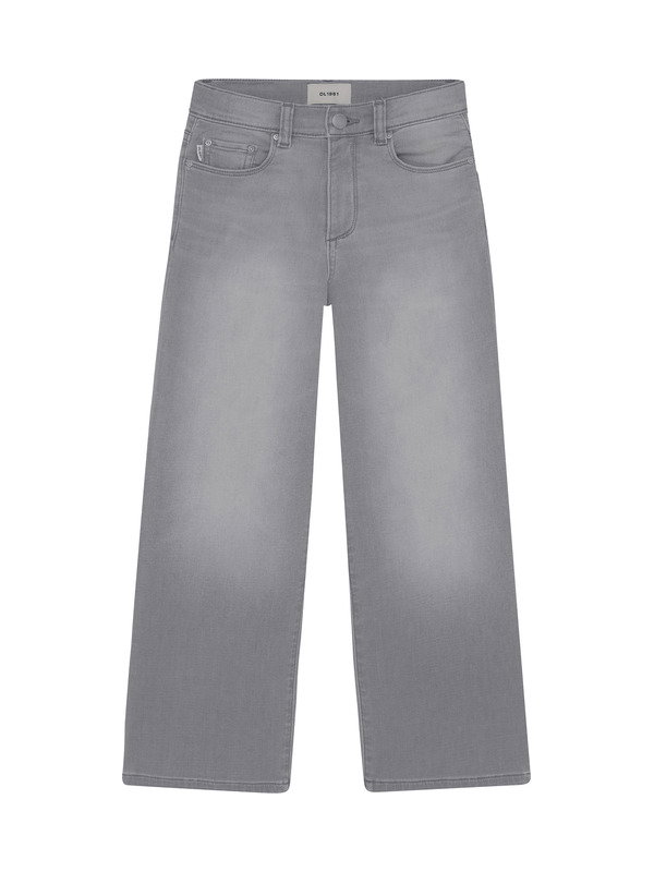 Lily Wide Leg — Washed Grey Knit