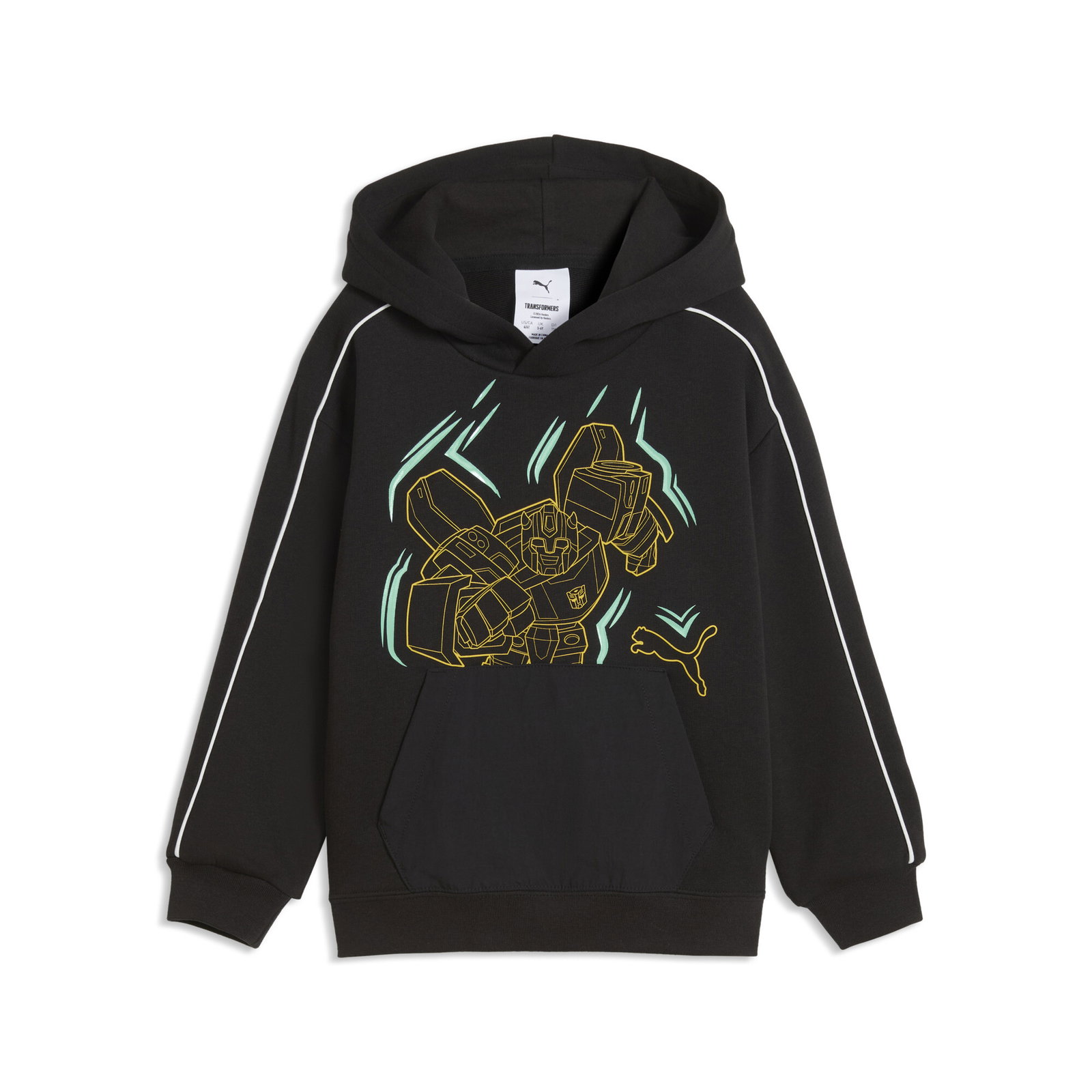 PUMA x TRANSFORMERS Little Kids' Relaxed Graphic Hoodie