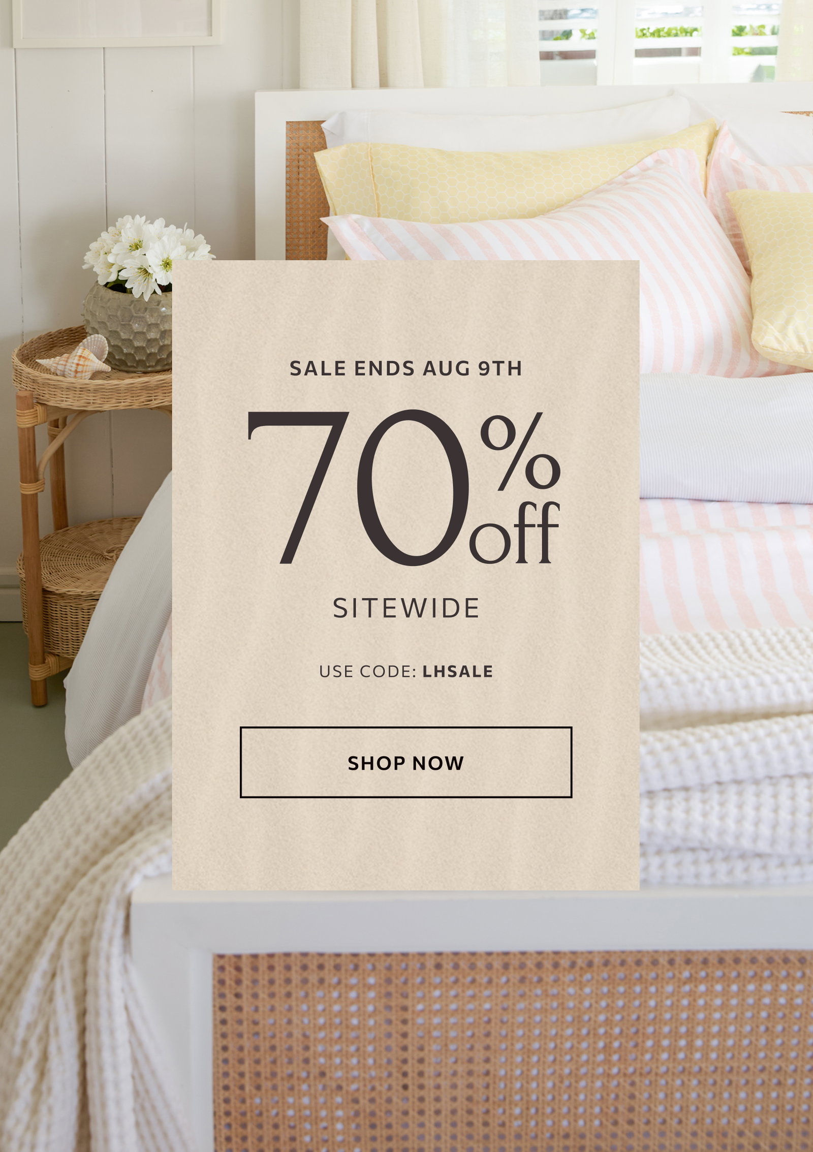 70% OFF sitewide - use code: LHSALE - Shop Now