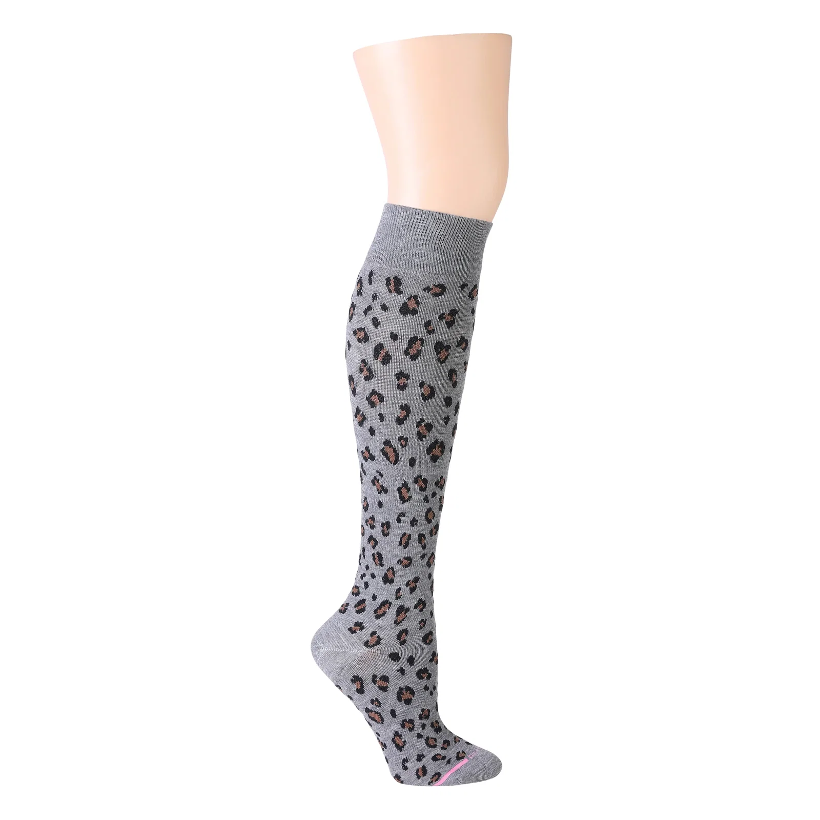 Image of Leopard Print | Knee-High Compression Socks For Women