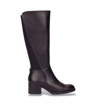 Botas de Piel Isy negro