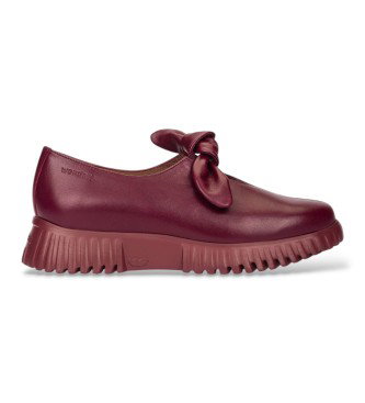 Mocasines de Piel Velvet granate