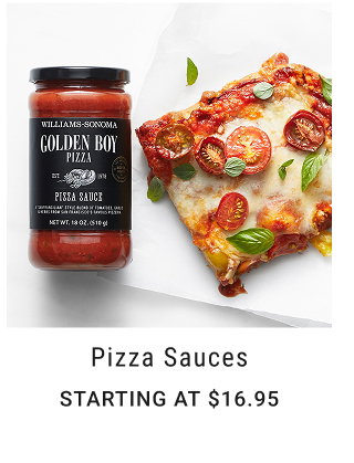 Pizza Sauces Starting at $16.95