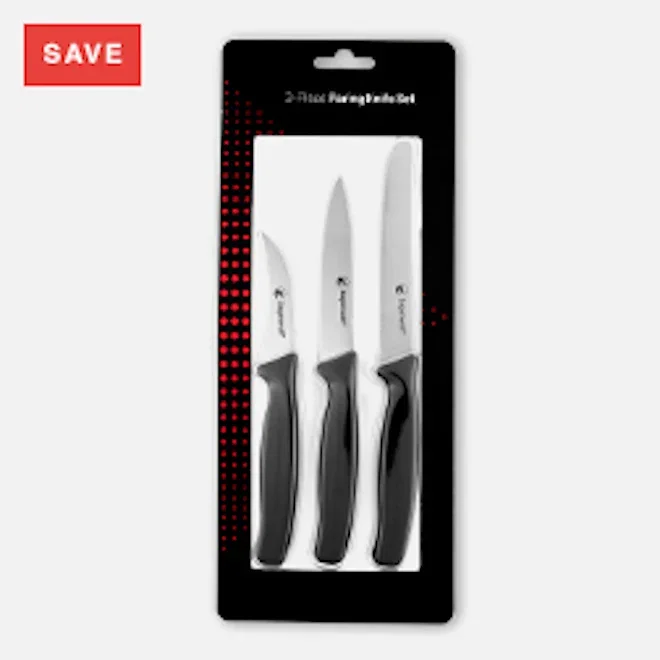 Sagenwolf Carbon Series Paring Knife Set, 3-Piece