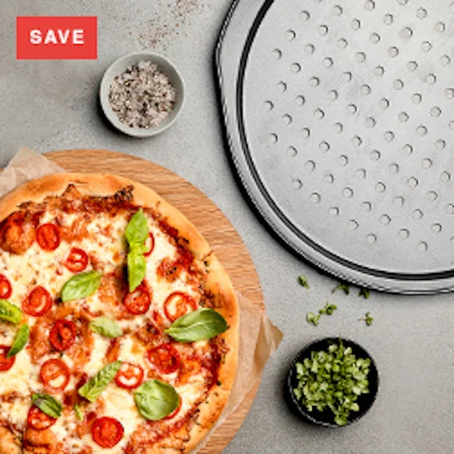 Sagenwolf Titanium Series Non-stick Perforated Pizza Pan