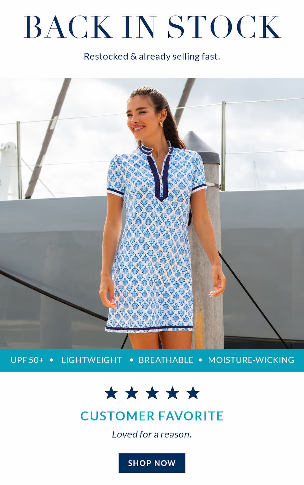 Shop our Heritage Short Sleeve Sport Dress