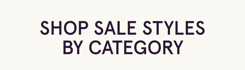 Shop sale styles by category