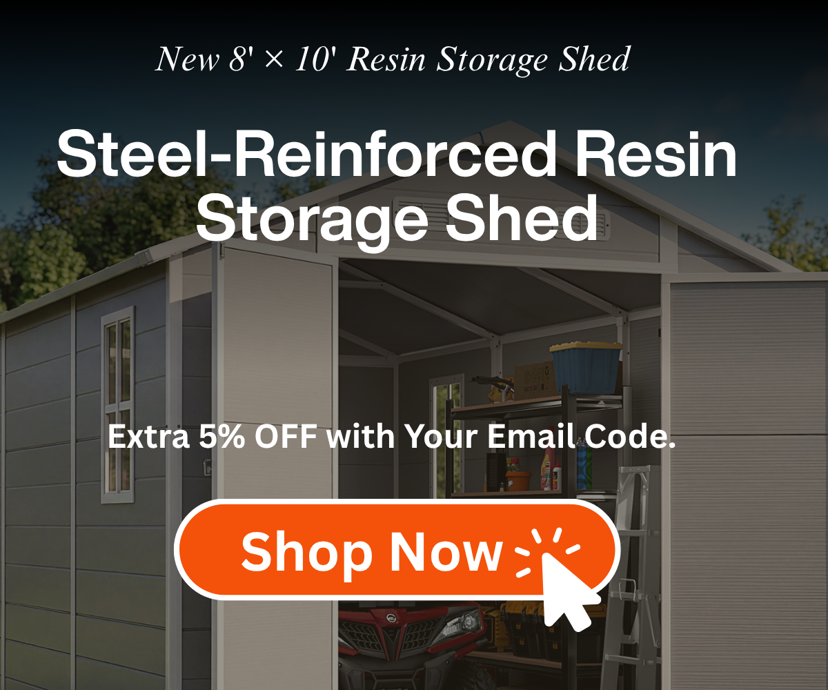 a small storage shed with the words se - rire - ri storage shed