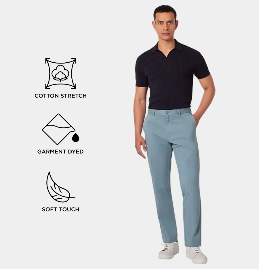 Cotton Stretch | Garment Dyed | Soft Touch