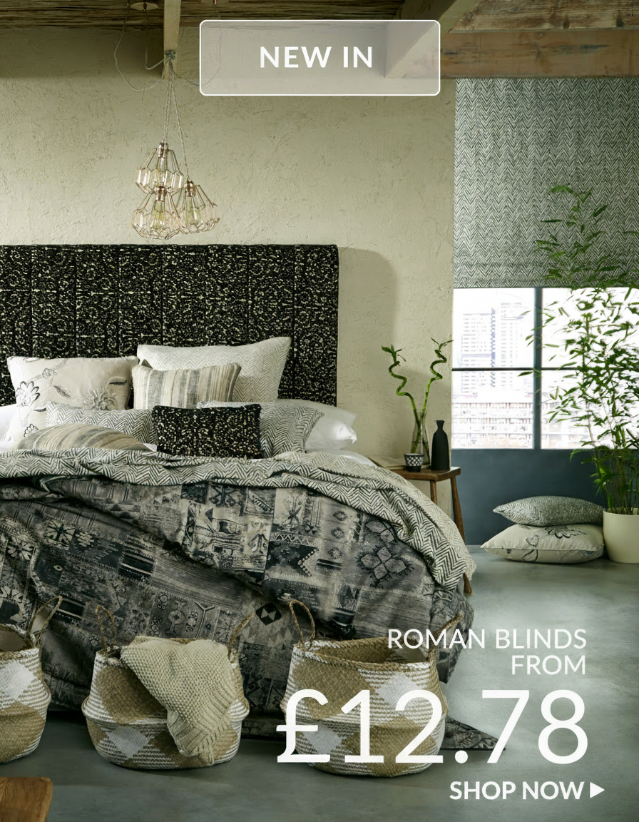 New Textured Roman Blinds