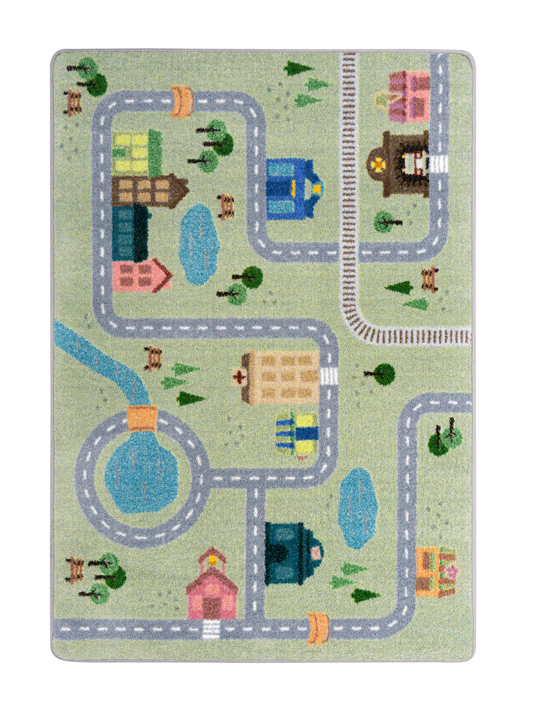 Environments® City/Town Rug 4’ x 6'