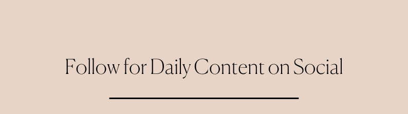 Follow for Daily Content on Social