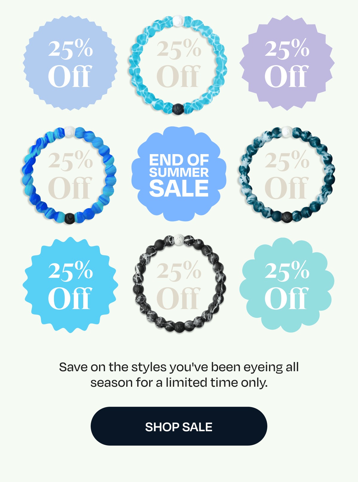 25% Off | Save on the styles you've been eyeing all season for a limited time only. | Shop Sale