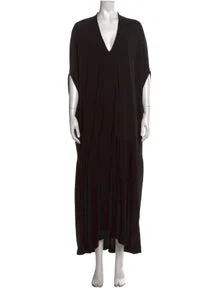 V-Neck Long Dress w/ Tags