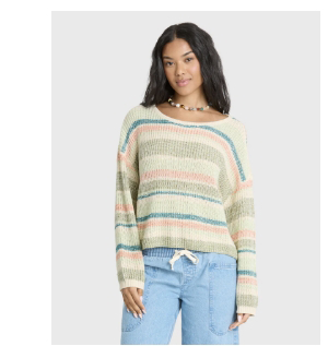 Lit Light Crewneck Sweater - Lightweight with a slouchy drape