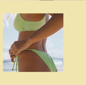 Simply Sweet Eyelet Low Tide Hike Medium Bikini Bottoms - Flirty eyelet texture to a curve-loving cut that sits high on your hips