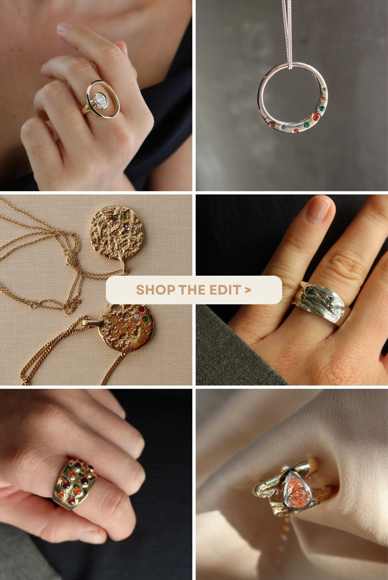gold and diamond one off pieces